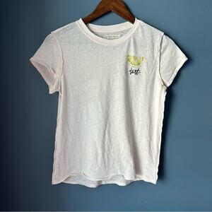 We the free tart lime embroidered‎ tee